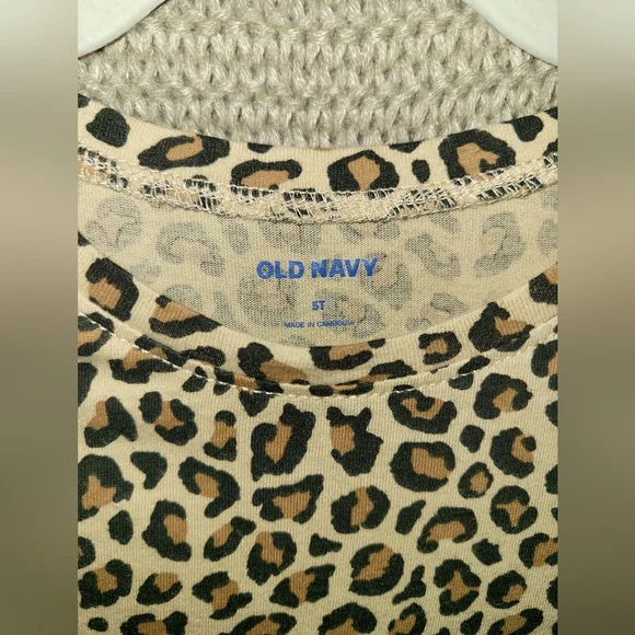 Old Navy (Lil Girls) Leopard Print Dress - Picture 3 of 3